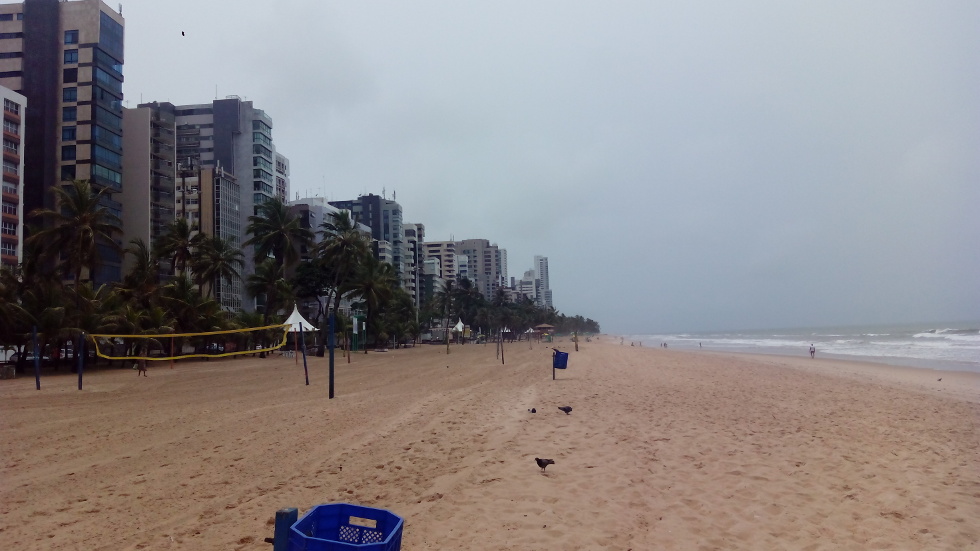 La plage de Recife