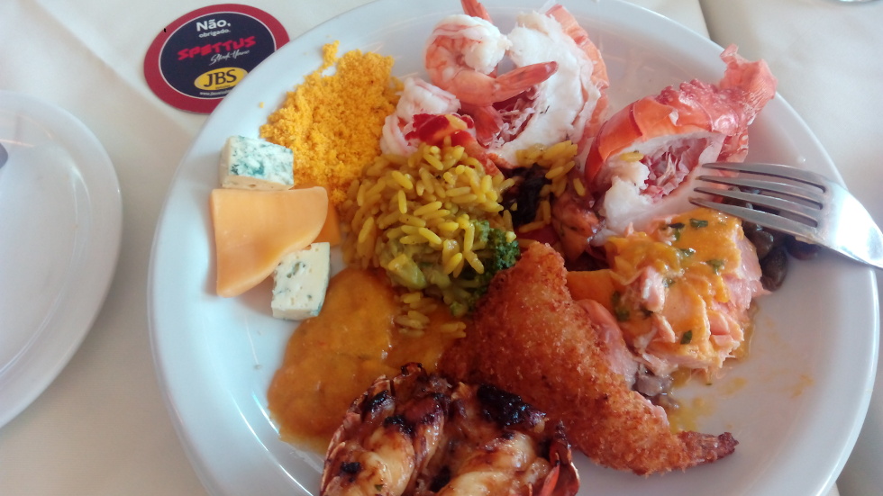 Mon assiette au rodizio