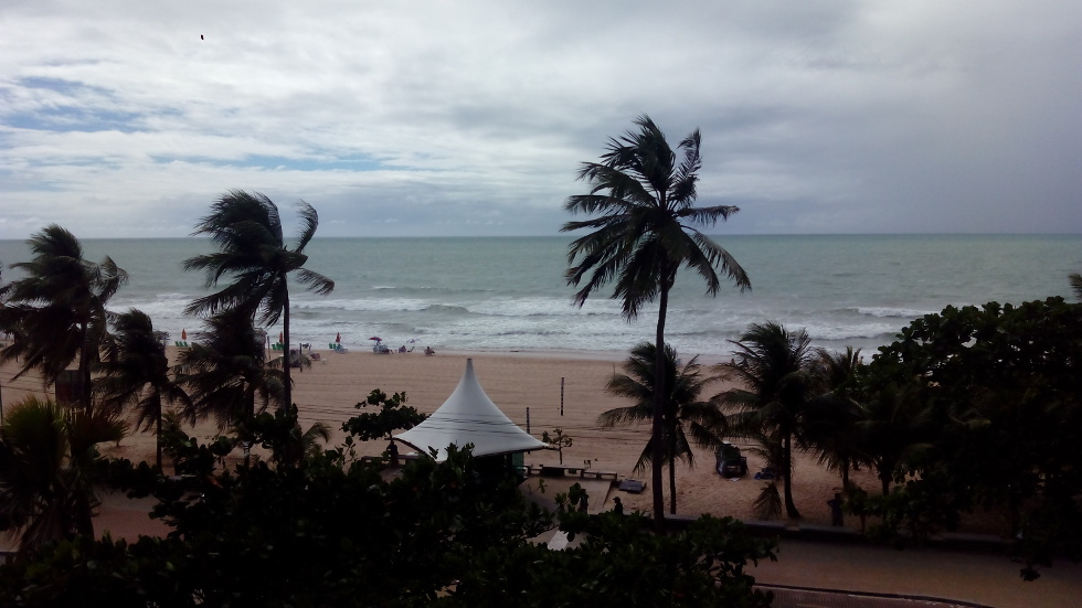 Vue de l'appartement à Recife